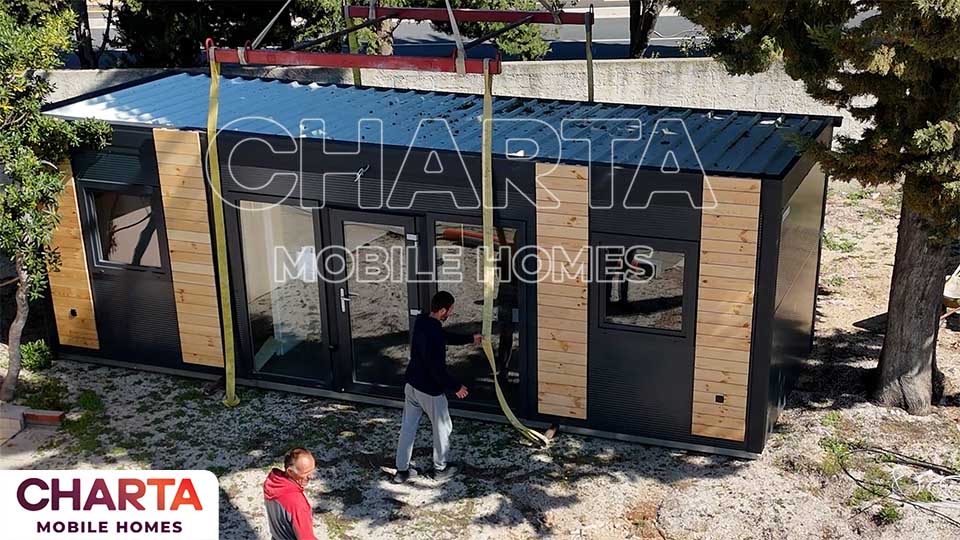 Postavljanje mobilne kućice