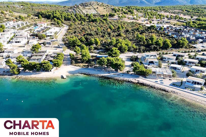 Resort za mobilne kućice u Dragama