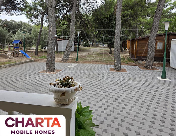 Mobilne kućice u kampu Elka