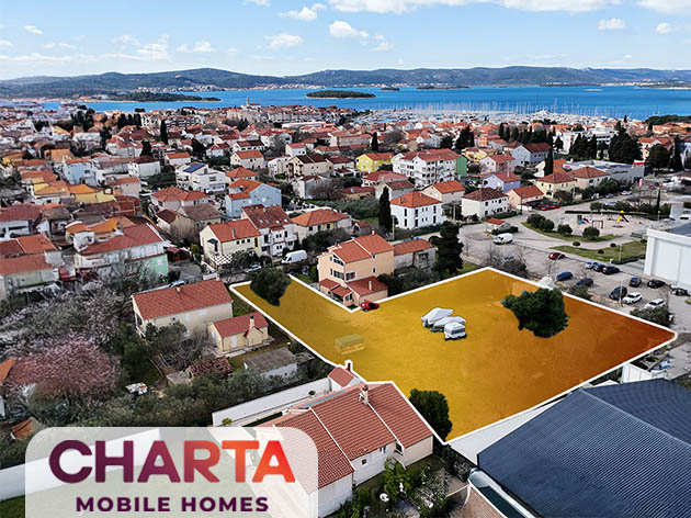 Mobilne kućice na parcelama u Biogradu