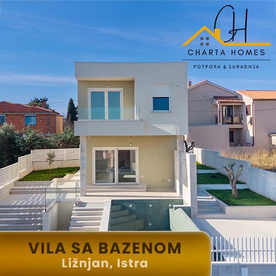 Moderna vila sa bazenom i pogledom na more - Slika 3