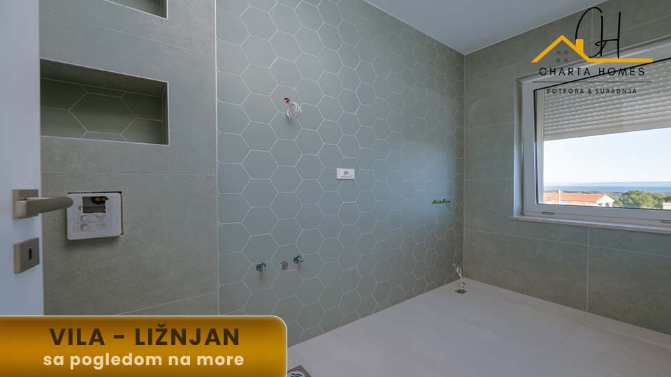 Moderna vila sa bazenom i pogledom na more - Slika 13