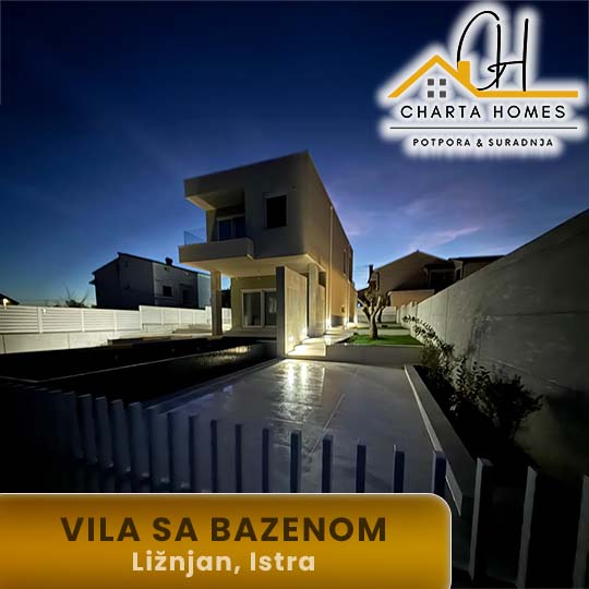 Moderna vila sa bazenom i pogledom na more - Slika 4