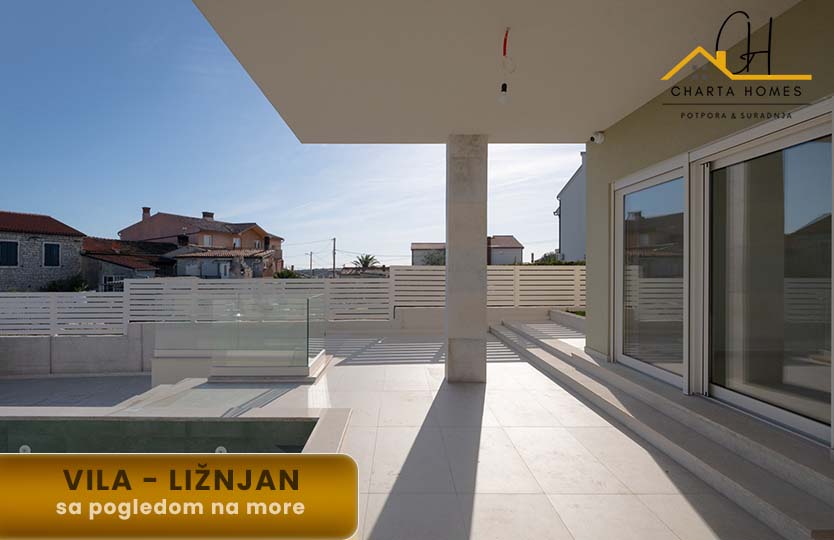 Moderna vila sa bazenom i pogledom na more - Slika 7