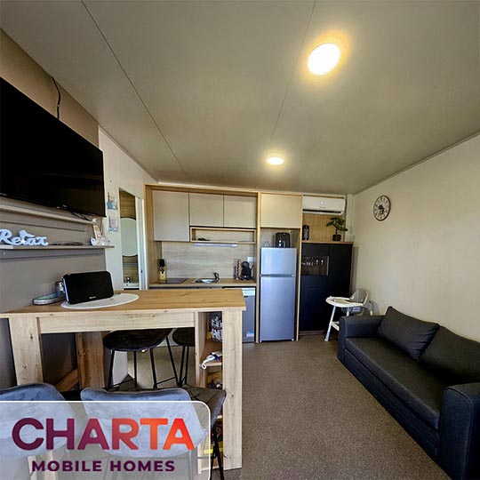 Mobilna kućica, dnevni boravak