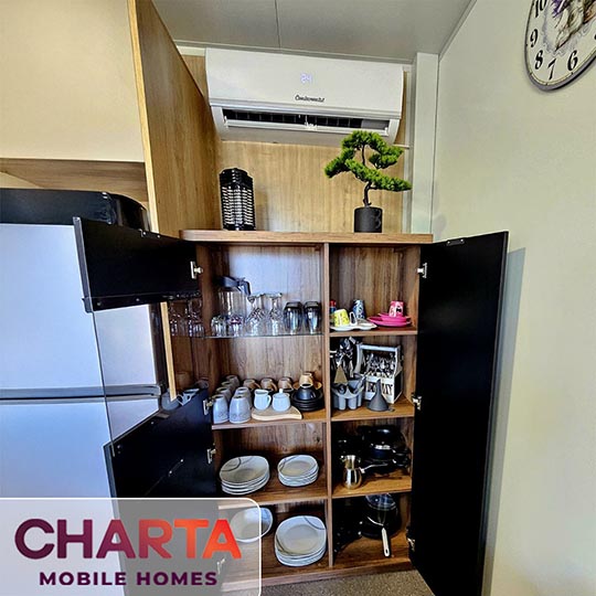 Mobilna kućica prostor za pohranu