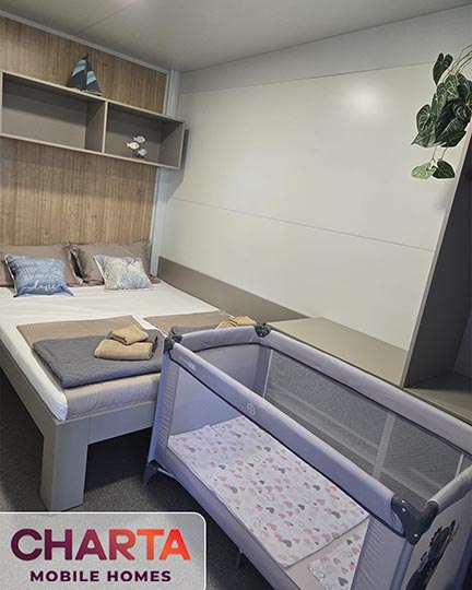 mobilna kućica spavaća soba