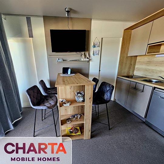 Mobilna kućica, dnevni boravak