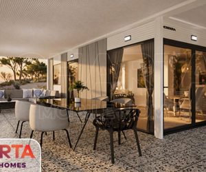 Mobilna kućica i terasa