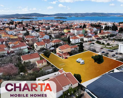 Mobilne kućice na parcelama u Biogradu