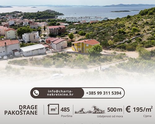 Građevinsko zemljište u Dragama